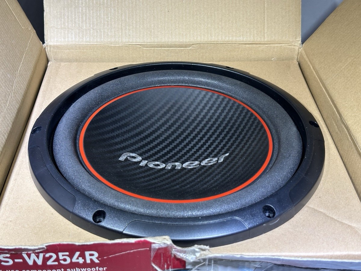 Pioneer TS-W254R 1-Way Car Subwoofer for sale online