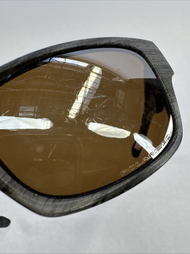 Occhiali da sole Oakley rari Jupiter quadrati venatura del legno tungsteno polarizzati OO9135-07 - Foto 6 di 15