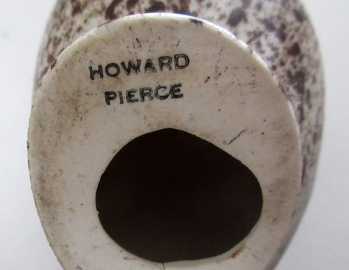 Vintage Howard Pierce Pottery Quail Family of Three Brown Speckled Ceramic Birds - Picture 6 of 7