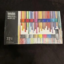 Liquitex Basics Acrylic Paint 72 Tubes 22ml Student Quality Art Supplies
