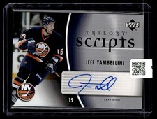 2006-07 Upper Deck Trilogy Scripts Jeff Tambellini New York Islanders #5