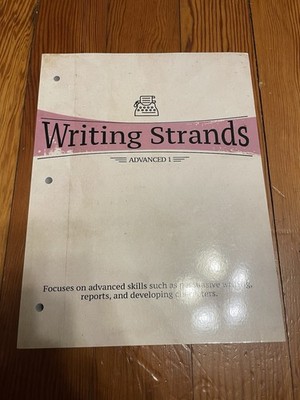 Writing Strands Advanced 1 Masterbooks Paperback Book