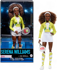 Barbie Signature Serena Williams Doll Champion Tennis Player Sports Business