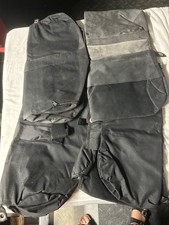 4er Set Gewichtssäcke für Baldachinzelt - schwarze strapazierfähige Sandsäcke