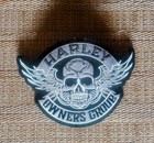 Harley Owners Group Winged Skull Patch
