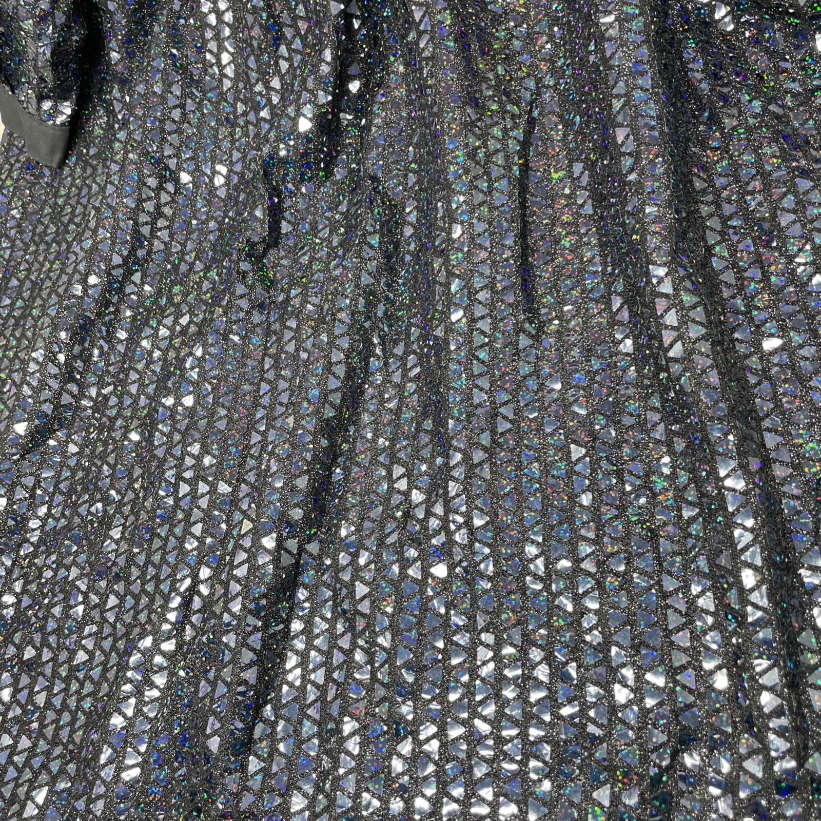 Handmade Iridescent Sequined Patchwork Pullover T… - image 15