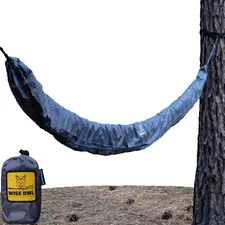 Wise Owl Snakeskin Hammock Sleeve Waterproof Rain Cover for Camping, Tarp, Gear