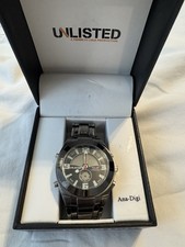Unlisted Kenneth Cole Chronograph watch Stainless Steel, In Box