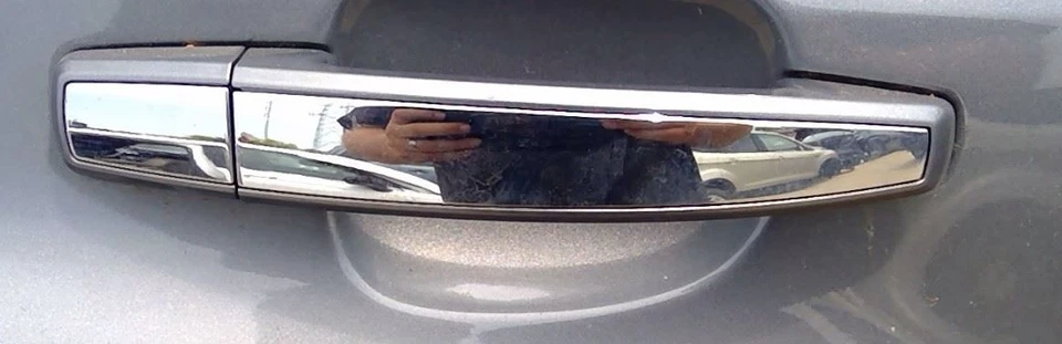 13-18 2019 20 Chevy Trax Rear Right RH Door Handle in GYM Gray w/ Chrome Insert - Изображение 2 из 4