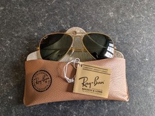 Rari occhiali da sole vintage Ray Ban Aviator - Bausch e Lomb - 58-14