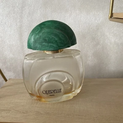 Ancien flacon de parfum vide  QUERELLE 100Ml 💝 Pour Collection - Photo 1/2