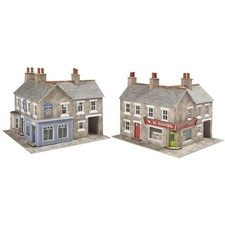 Metcalfe PN117 Corner Shop & Pub Stone Buildings N Gauge Kit