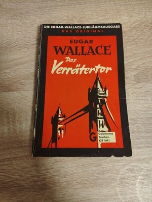  TASCHENBUCH   - Edgar Wallace  - Das Verrätertor 