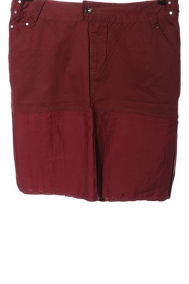TRIPLE FIVE SOUL Jeansrock Damen Rock Gr. DE 40 rot Casual-Look