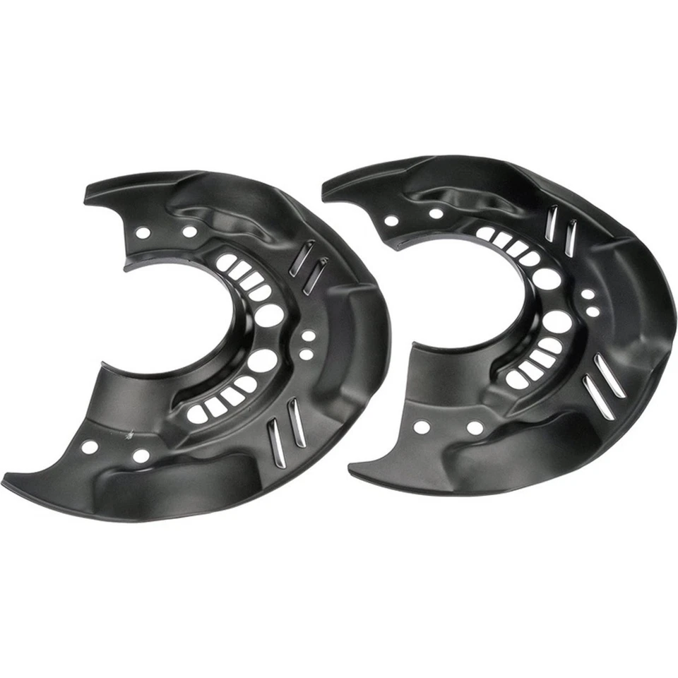 924-492 Dorman Juego de 2 protectores antipolvo de freno delanteros para Subaru Impreza Legacy Par Foto 2 de 2