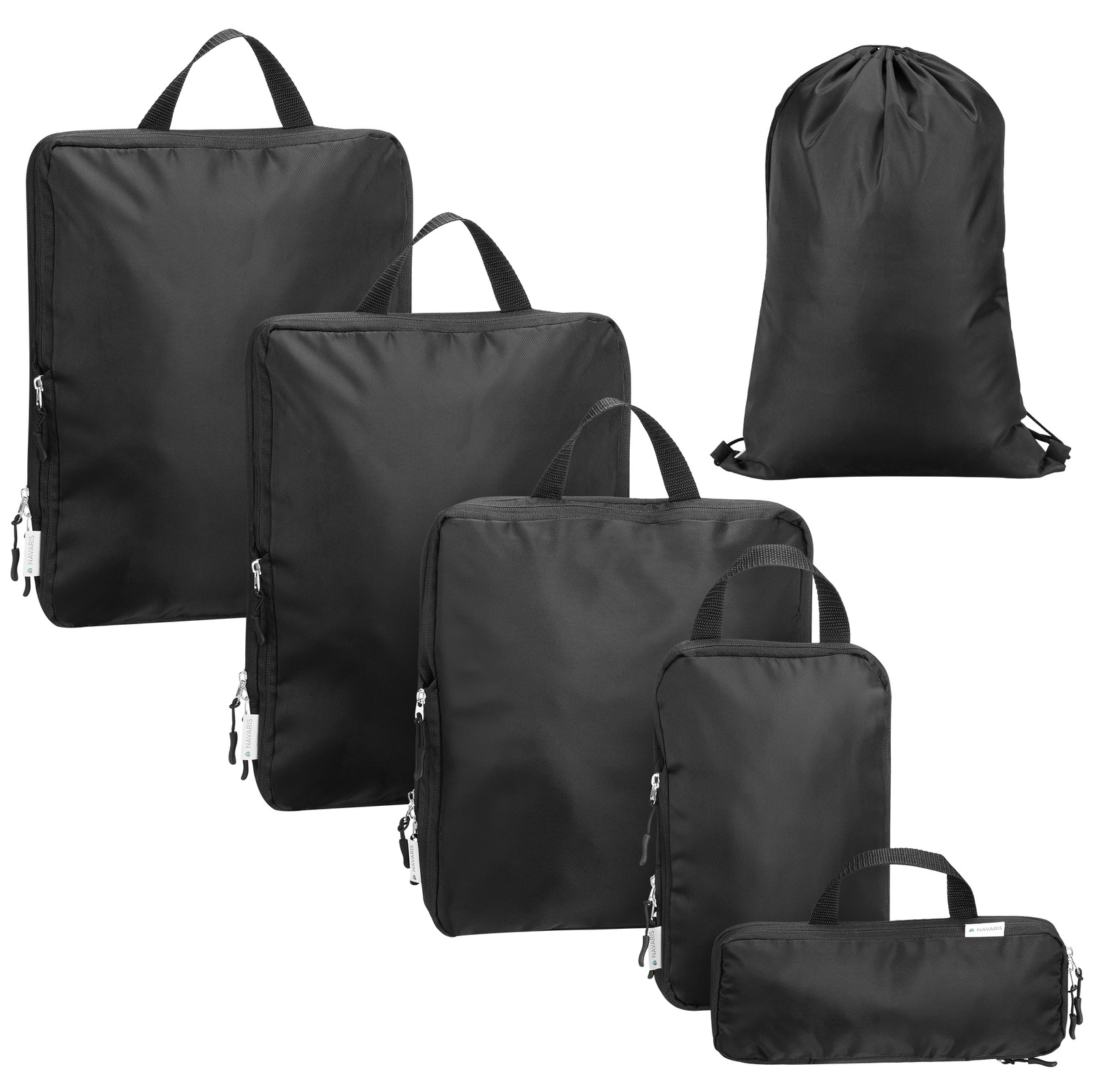 Organizador Maleta Viaje - 6x Bolsas Organizadoras Maleta - Bolsas Compresion