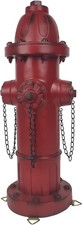 Fire Hydrant for Dogs to Pee On-16 Inches Red Puppy Post Training