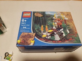 LEGO Adventurers: Tygurah's Roar (7411) All Pieces Included Box & Instructions
