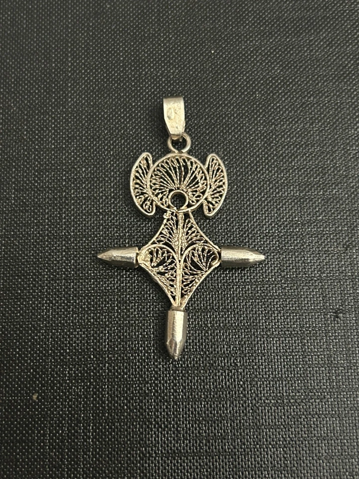 Pendentif Argent Ancienne Croix du Sud - Photo 2/2