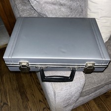 Vintage Savoy Cassette Tape Case Holder Brown Briefcase Style Classic Retro