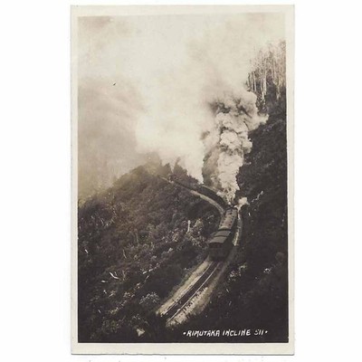 NEUSEELAND Eisenbahn Zug auf der Rimutaka Steigung RP Postkarte, unbenutzt