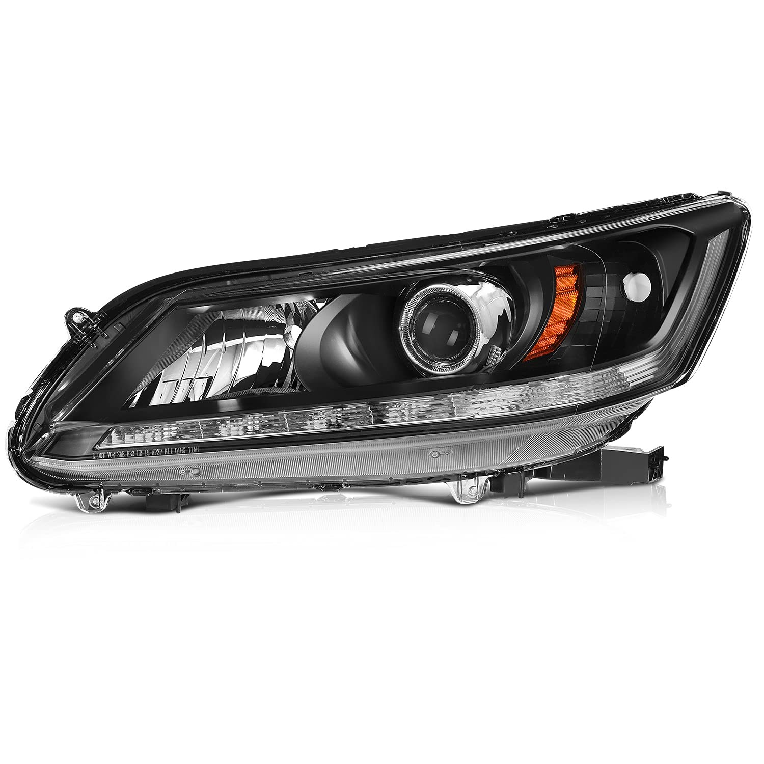 headlight Assembly A Pair Fits For Honda For Accord 2013-2015
