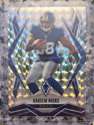 2025 Panini Phoenix Hakeem Nicks Parallel #86 New York Giants NFL