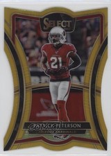 2019 Panini Select Premier Level Die-Cut Gold Prizm 3/10 Patrick Peterson v7j