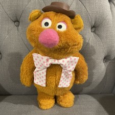 Fisher-Price Fozzie Bear Stuffed Animal Plush Vintage 1976 Muppet Doll 13