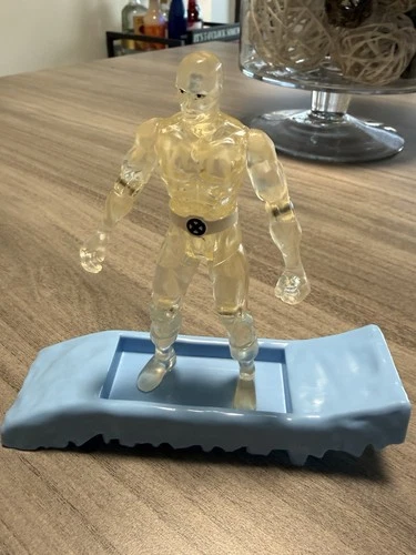 ToyBiz Uncanny X-Men Iceman 5" Action Figure 1992 Vintage Loose With Ice Stand