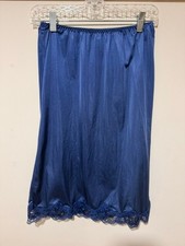 Womens half slip by Bestform blue, large, 26 inches long