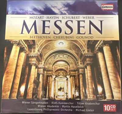 Capriccio Messen 10 CD Box Set Classical Mozart Haydn Beethoven 2013 C7161
