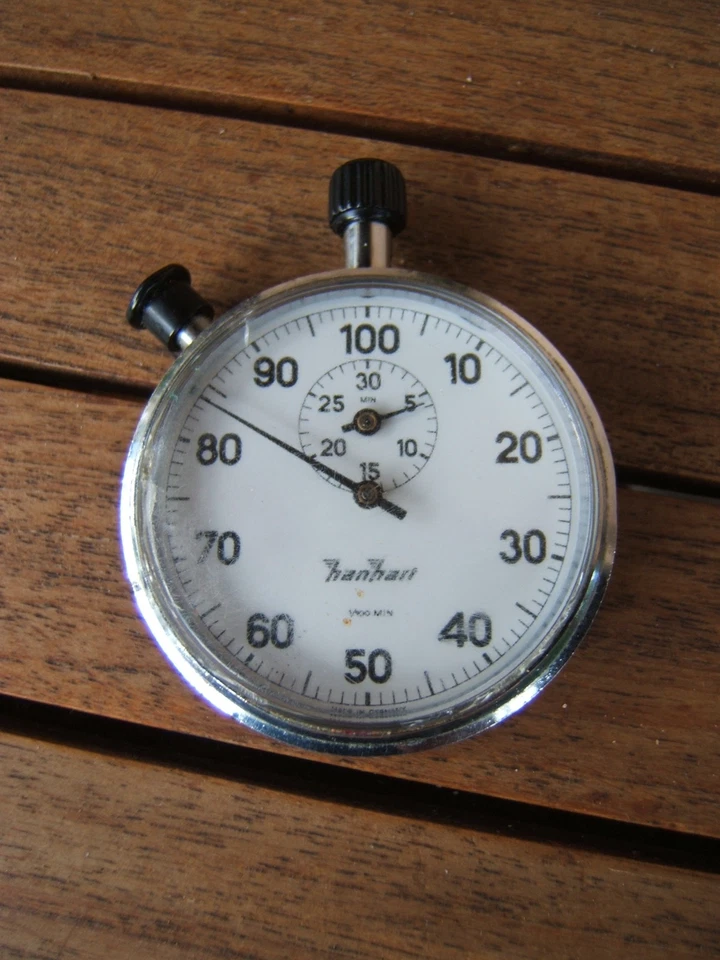 CHRONOMETRE Mécanique HANHART en Parfait Etat de Fonctionnement - Photo 4/4