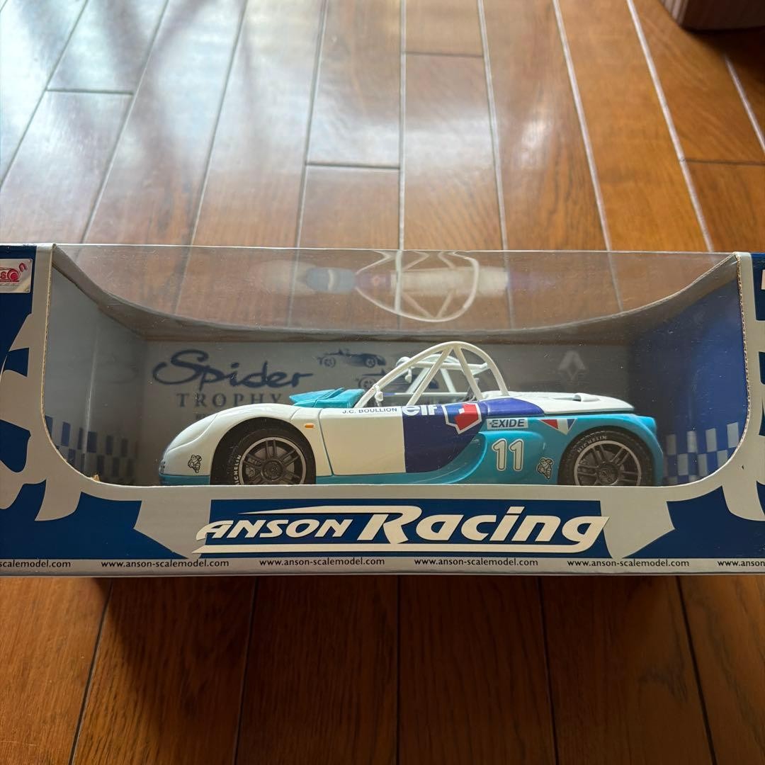 ミニカー ANSON RENAULT sport Spider TROPHY 1:18 ANSON Renault Sport Spider TROPHY 1:18 Diecast Model Used | eBay