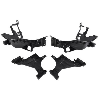 4X Front Headlight Mount Support Plate Bracket Set Replacement for Audi A5 S5 RS