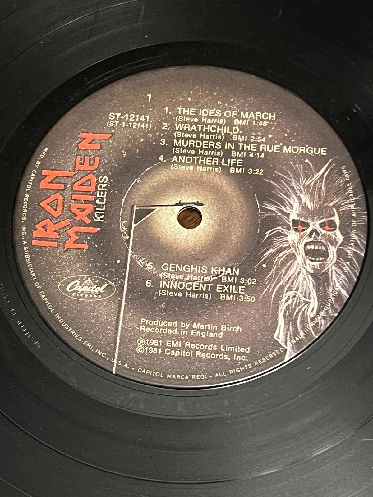 Iron Maiden Original Album Lot X 4!!!