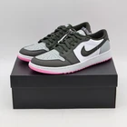 DD9315-119 Nike Air Jordan 1 Low Golf White Light Pumice Pink Glow (Men's)