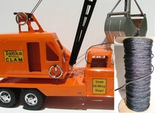STRING CORD CABLE for a TONKA Mobile Clam Crane Truck