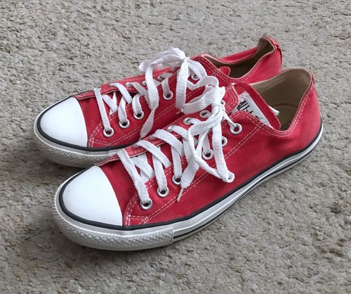 red converse size 10