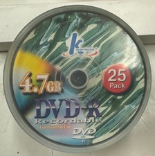 KHypermedia "DVD-R Recordable 4.7GR 25 Pack