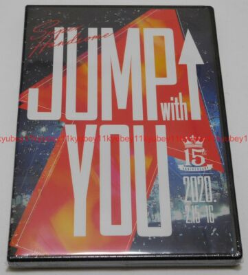 HANDSOME LIVE「JUMP↑with YOU」Blu-ray初回限定版 New 15th Anniversary SUPER HANDSOME LIVE JUMP with YOU Blu