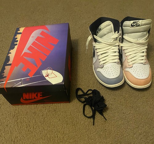 Size 8 - Air Jordan 1 Retro OG High Skyline - Picture 6 of 6