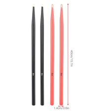1 Pair 5A Drum Sticks Maple Wood Drumsticks Instruments Accessories