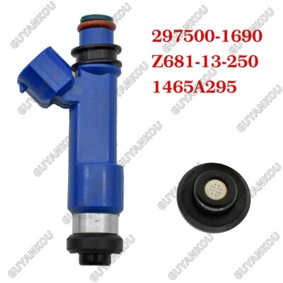 4pcs Fuel Injector 297500-1690 1465A295 Z681-13-250 for Mazda