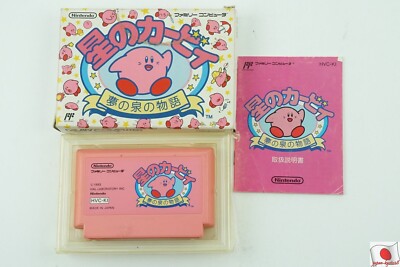 Hoshi no Kirby yume no izumi no monogatari NES Nintendo Famicom Box aus Japan