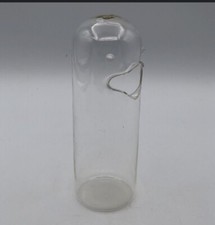 Hand Blown Clear Glass Bird Snack Dispenser Handblown Adult Snacker