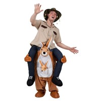 Carry Me Character Kangaroo Piggy Back Mascot Adults Funny Fancy Dress Costume Carry Me Character Kangaroo Piggy Back Mascot Adults Funny Fancy Dress Costume
