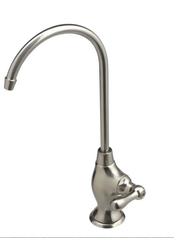 KYTON TECHNOLOGY Designer Dispense Drinking Water Faucet RO System Brushed Nickel Stainless Steel