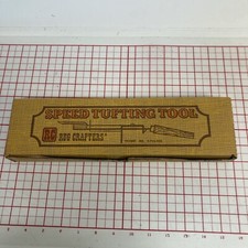 Vintage Rug Crafters Rug And Tapestry Speed Tufting Tool Set New B15