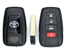 1 OEM Unlocked 2018-2023 Toyota Camry Hybrid Blue Remote Smart Key Fob HYQ14FBC